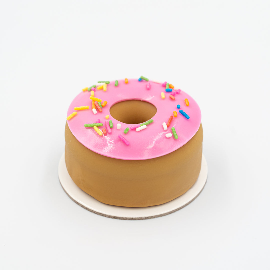 Strawberry Donuts Cake