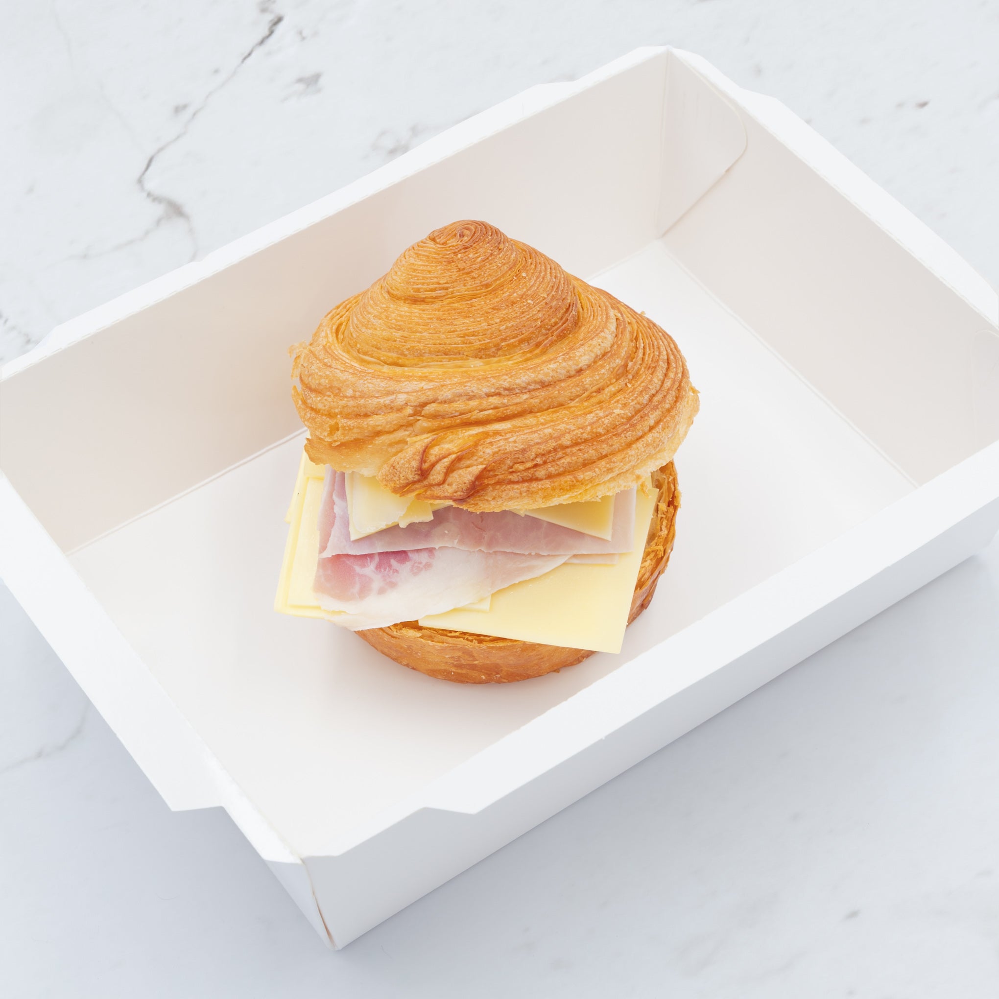 Ham & Four Cheese Croissant Roll