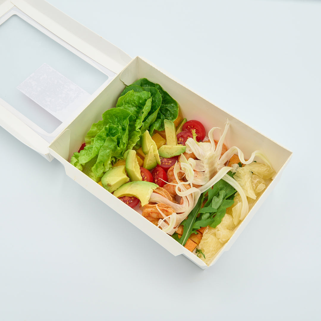 Roasted Tiger Prawns Salad