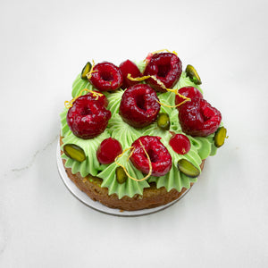 Bronte Pistachio & Raspberry Cake